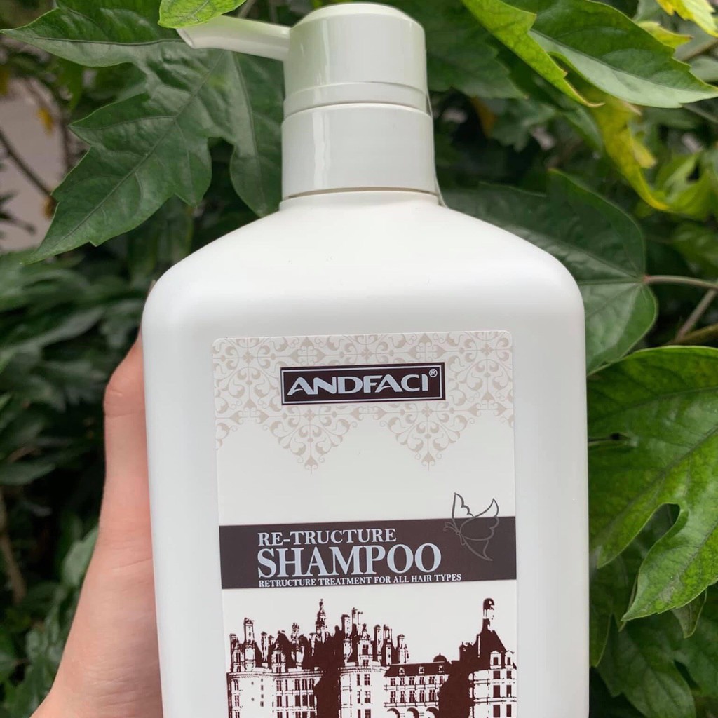 Lẻ Dầu Gội  ANDFACI 650ML, Dầu Gội  ANDFACI siêu phân tử,phục hồi hư tổn,mềm mượt,hương nước hoa