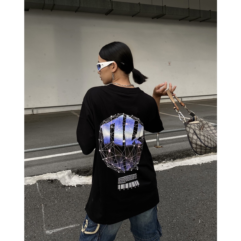 Áo Thun Cotton Unisex Nam Nữ Form Rộng Local Brand DECKEY STAR