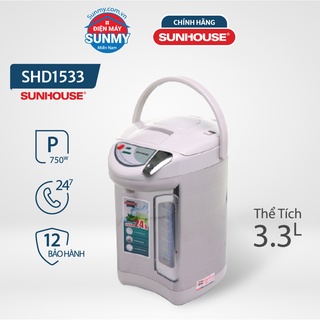 Bình thủy điện Sunhouse SHD1533 3.3 lít