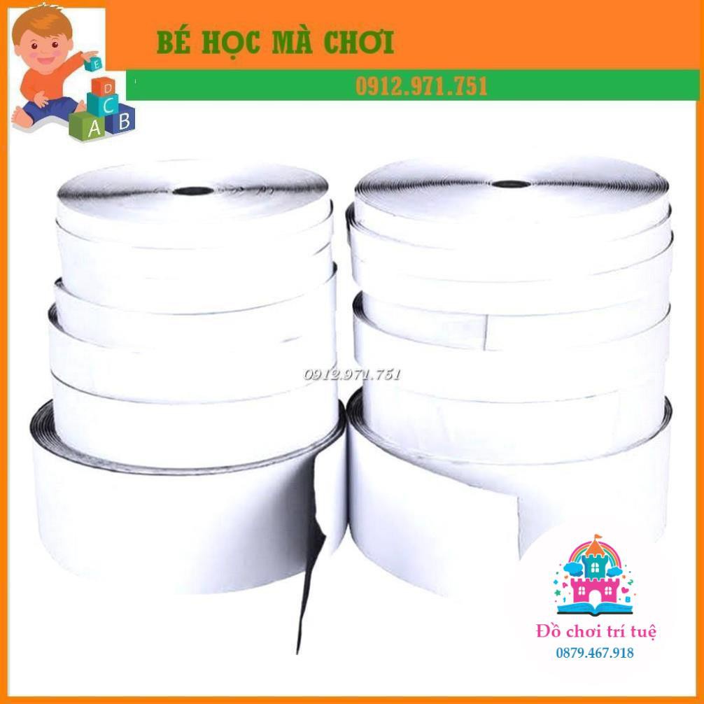 Băng dính gai khóa nhám dán xé CÓ SẴN KEO DÁN