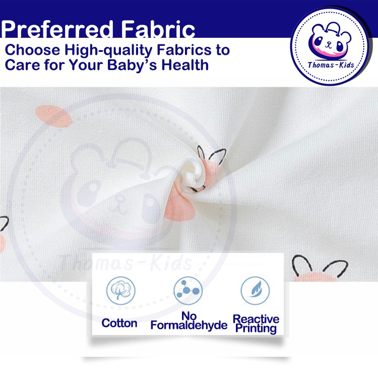 Set 2 quần lót Boxer vải Cotton cho bé gái 15-50kg