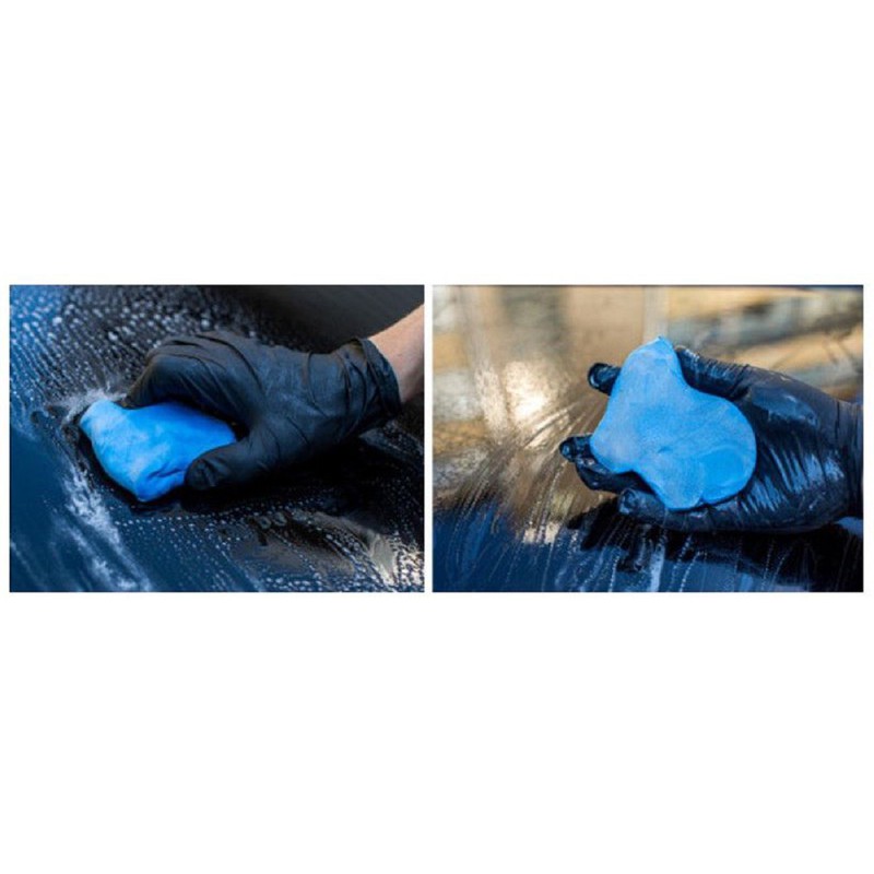 Sonax - Đất sét chuyên dụng tẩy bụi sơn 450205  - Màu Xanh 200g