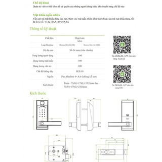 Khóa cửa vân tay ZKTeco AL20DB