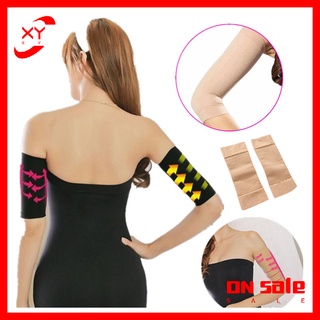 [Hàng mới về] Bộ 2 băng đeo bắp tay hỗ trợ giảm cân che hình xăm tạo cánh tay thon tiện lợi cho bạn nữ