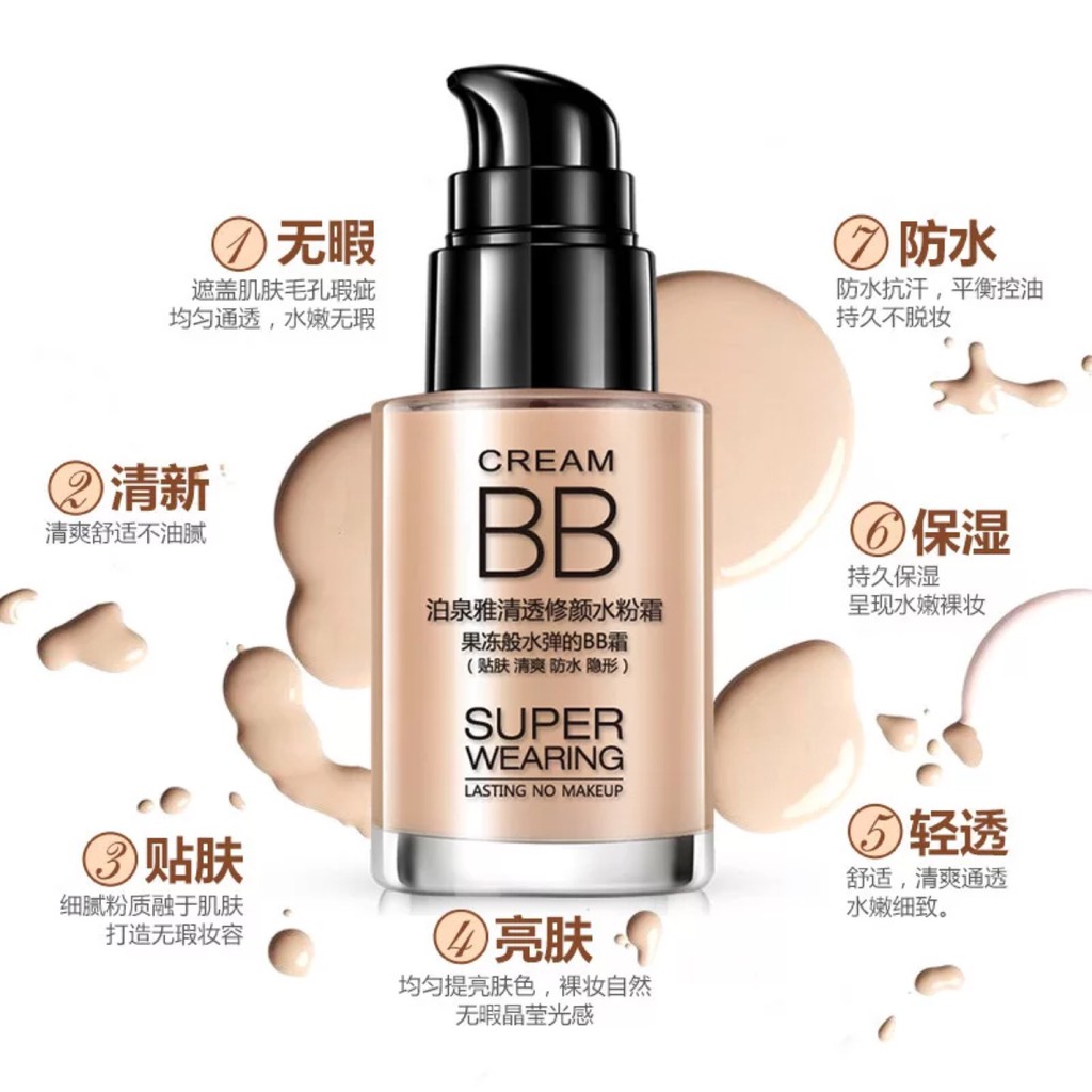 BB Cream Perfect Cover 40g Kem nền siêu thẩm thấu tạo lớp nền cực mỏng trông rất tự nhiên