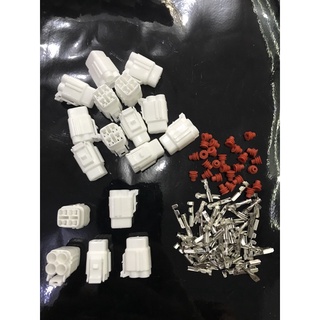 Bộ Rắc 4p chống nước đầu đực ( 10 bộ đủ cos, rắc , cao su)