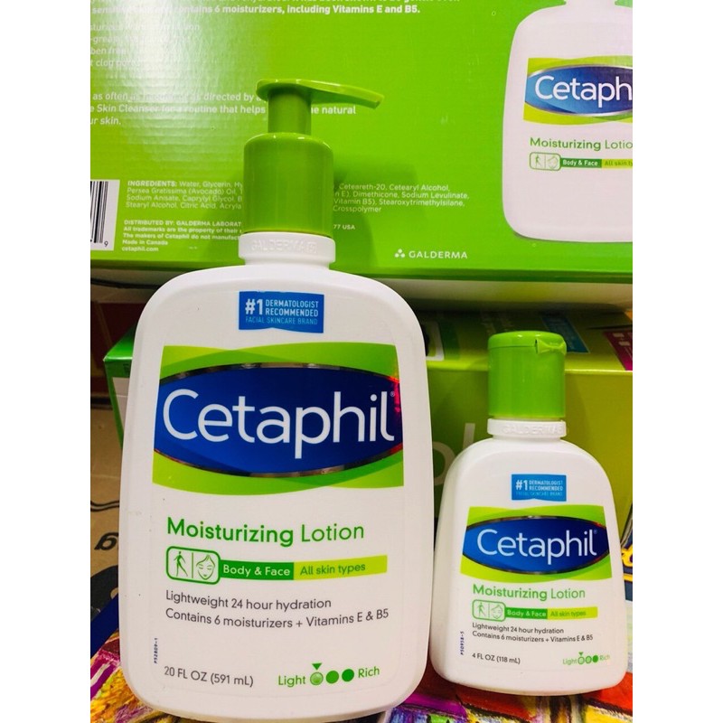 Sữa dưỡng ẩm toàn thân Cetaphil Moisturizing Lotion 591ml