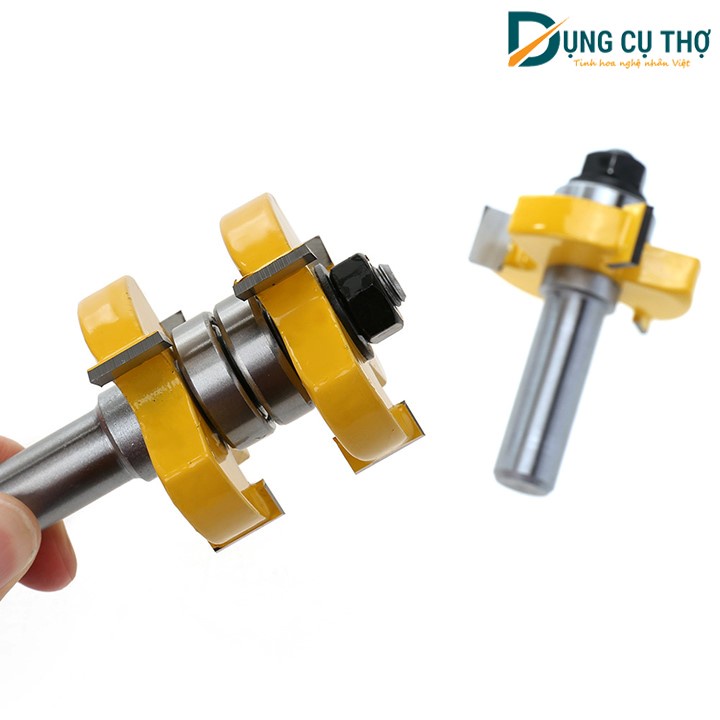 Bộ 2 mũi ghép ván thẳng 2 bi Muwang , ghép ván ,ghép gỗ 1.5 cm - 3.8 cm