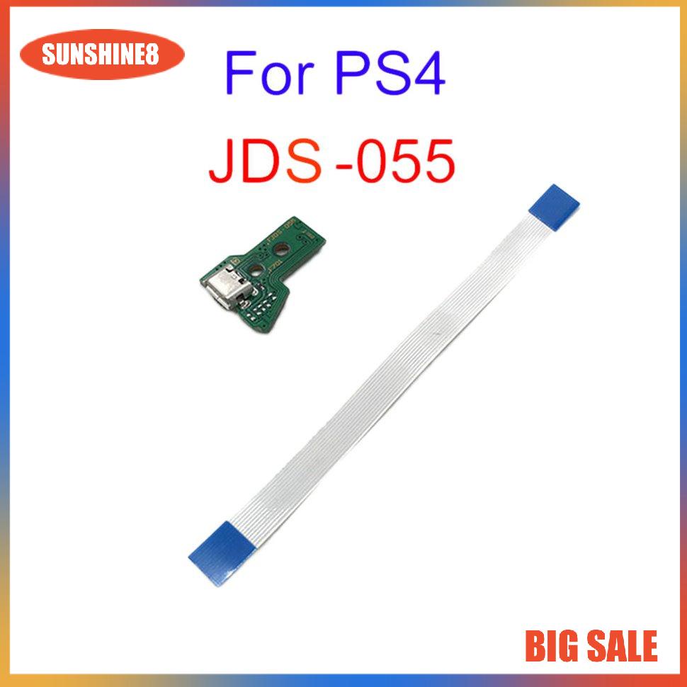【SUN】JDS-055 Handle charging socket switch board 12PIN cable Module for ps4