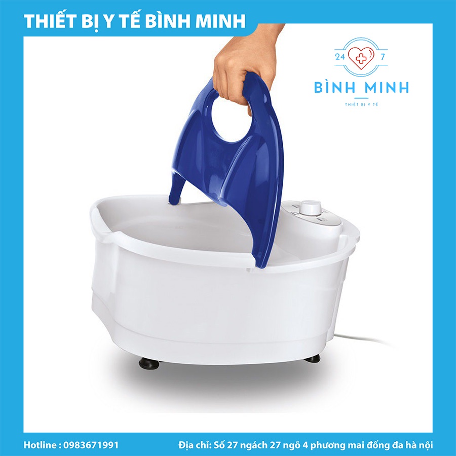 Bồn/Máy/Chậu Ngâm Chân Massage Hồng Ngoại Cắm Điện LAICA PC1301 BH 12 Tháng