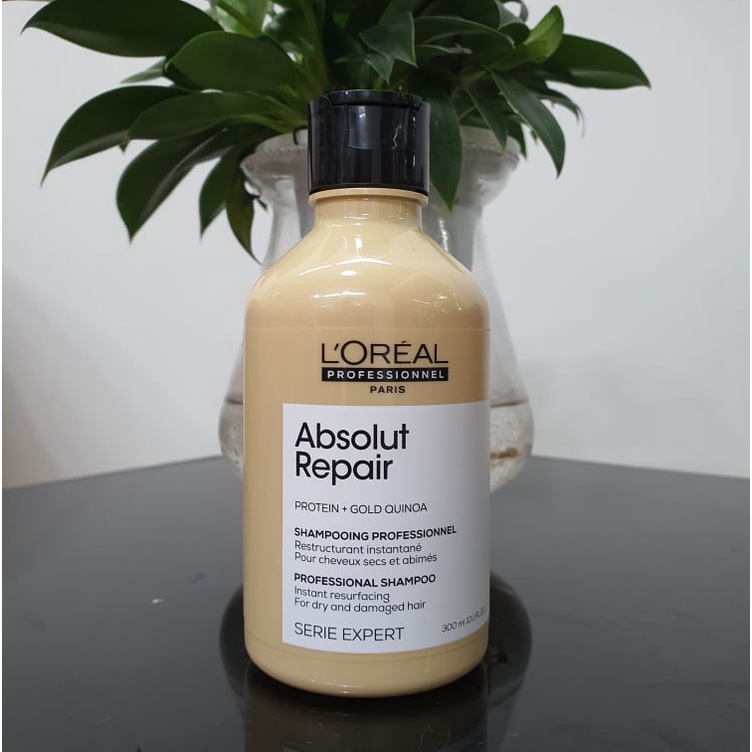 Dầu gội xả Loreal Professionnel phục hồi tóc hư tổn Absolut Repair 1500ml 750ml