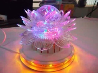 ĐÈN SEN XOAY LED 7 MÀU THỜ PHẬT