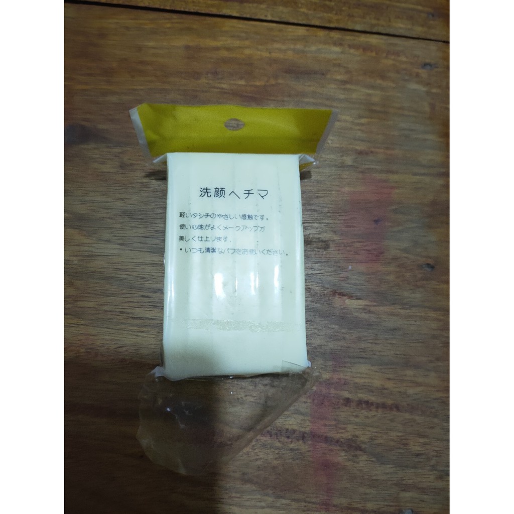 Bông mút nở rửa mặt bọt biển  tẩy trang, bông tẩy trang dùng trong spa