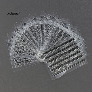 Set 30 Tấm Sticker Ren 3d Dán Móng Nghệ Thuật