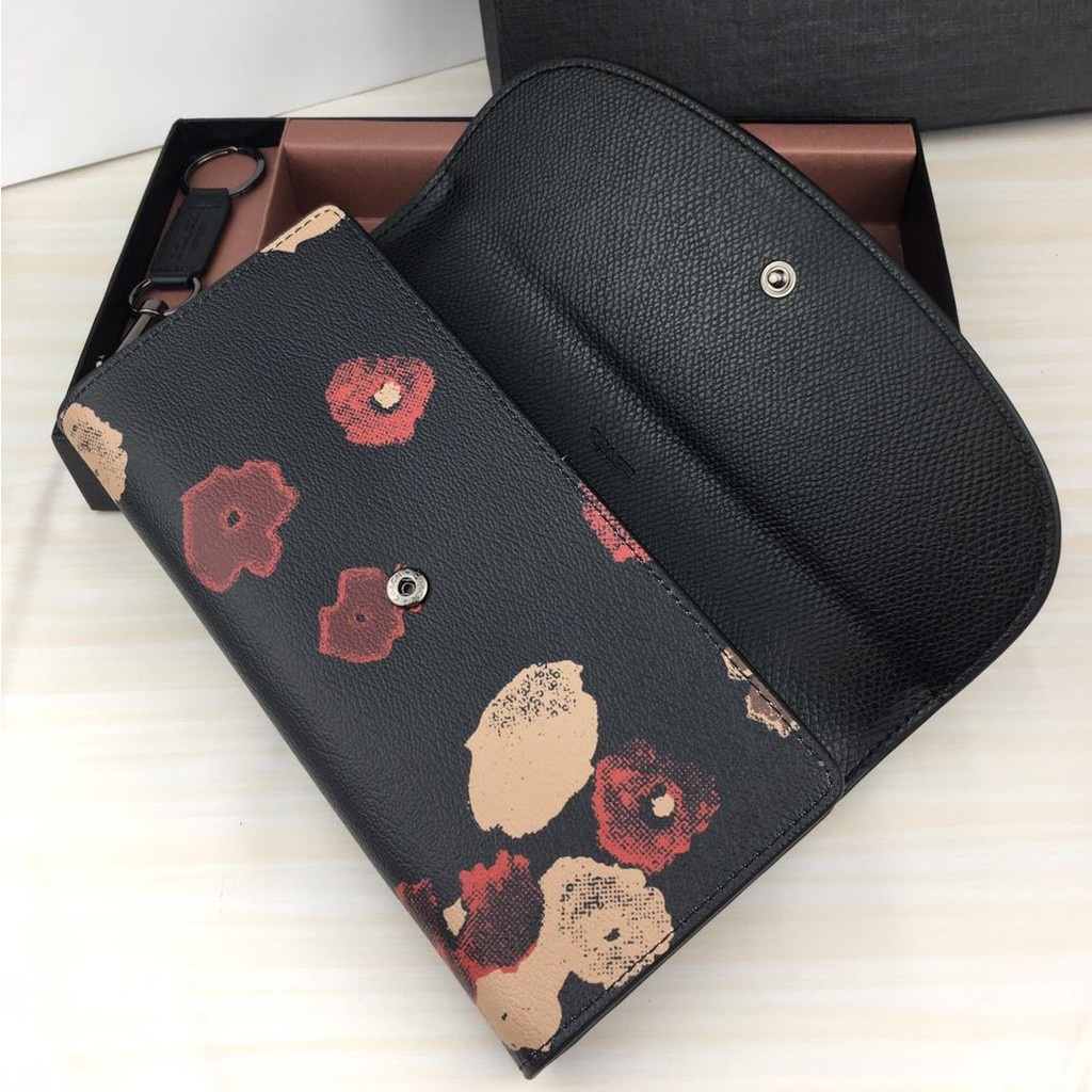 COACH Ví Dài Khóa Kéo Thời Trang Dành Cho Nữ F54022