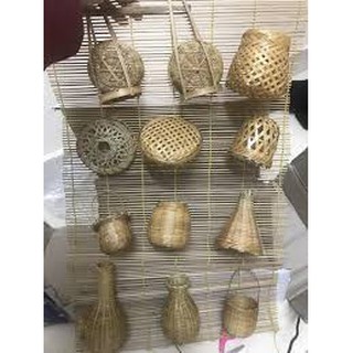 Bộ 12 món mây tre đan cho học sinh mầm non