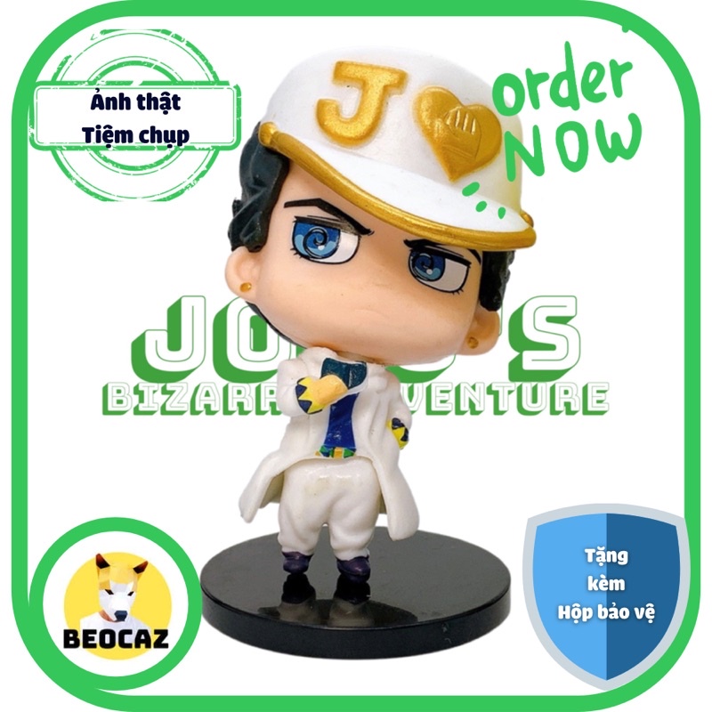 [Tặng Hộp Bảo Vệ] Set Mô hình nhân vật Jojo's Bizarre Adventure Cuộc Phiêu Lưu Bí Ẩn dễ thương Jotaro Josuke Koichi