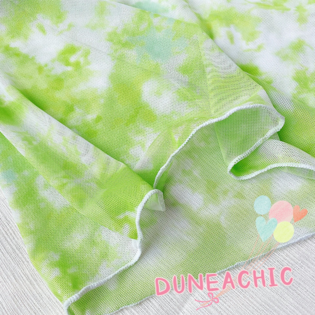 DUNEA Bộ Đồ Bơi Hai Mảnh Nhuộm Màu Thời Trang Dành Cho Nữ