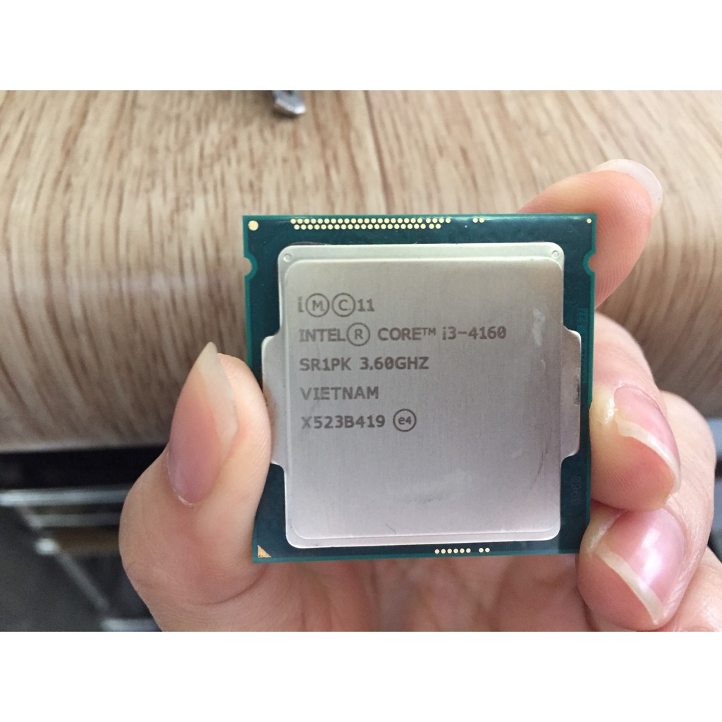 CPU Intel Core i3-4130, i3-4150, i3-4160, i3 4170 Socket 1150 hỗ trợ dòng Main H81, B85, Z87, Z97...Tặng keo tản nhiệt !