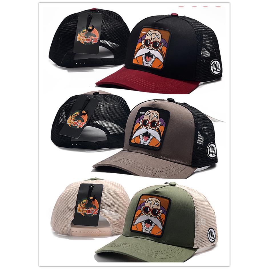 Dragon Ball Z Master Roshi Visor Mũ cao cấp Mũ nón Văn hóa Đường phố Mũ thể thao Chất lượng cao HeadWear