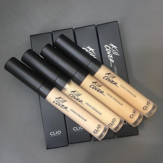 CAM KẾT CHUẨN AUTH- Kem Che Khuyết Điểm Dạng Lỏng Clio Kill Cover Liquid Concealer
