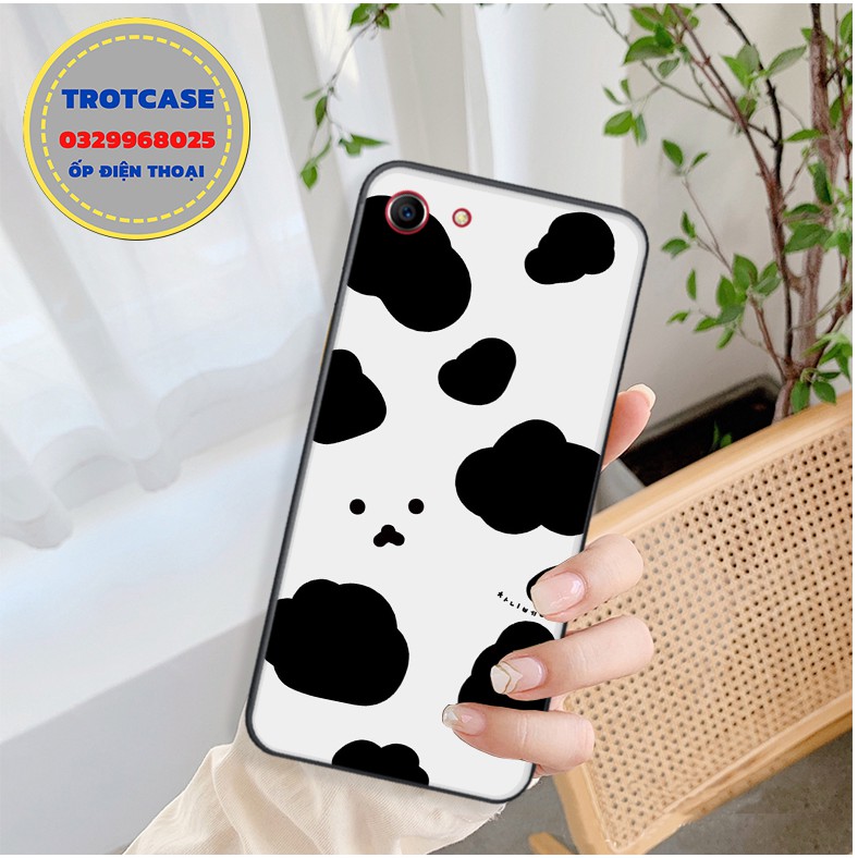 [ OPPO ] Ốp lưng điện thoại OPPO A71 / A83 - in hình bò sữa Moo và bò sữa âm nhạc cùng với bò sữa hello đẹp | BigBuy360 - bigbuy360.vn
