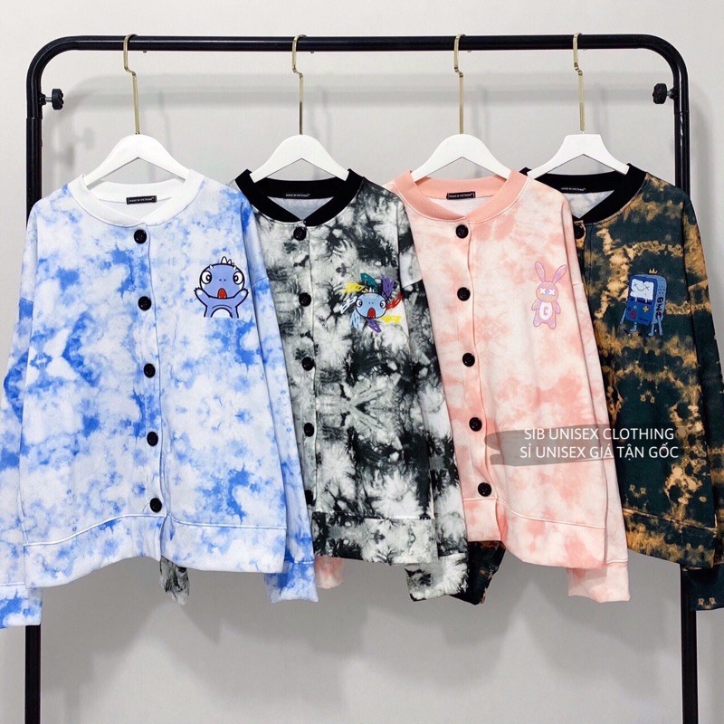 Áo Cardigan lót nỉ Khoác Hàn Nam Nữ Form Rộng Ulzzang SIB038 - SIB Clothing | BigBuy360 - bigbuy360.vn