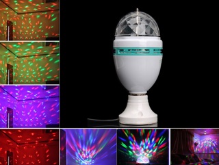 Đèn led cầu xoay