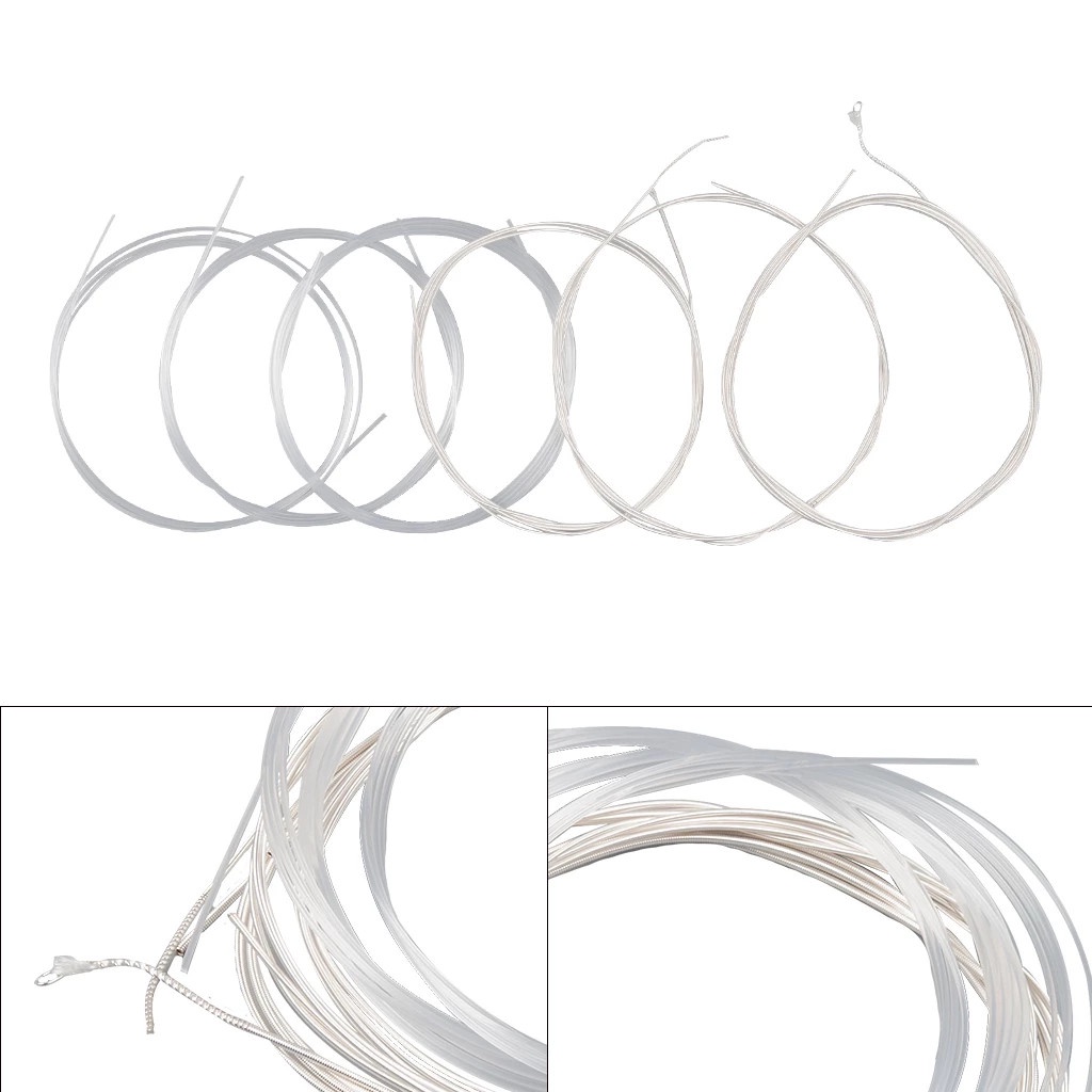 Bộ dây đàn guitar Alice AC106 dây nylon cho đàn Classic & Dây lẻ từ 1 đến 6