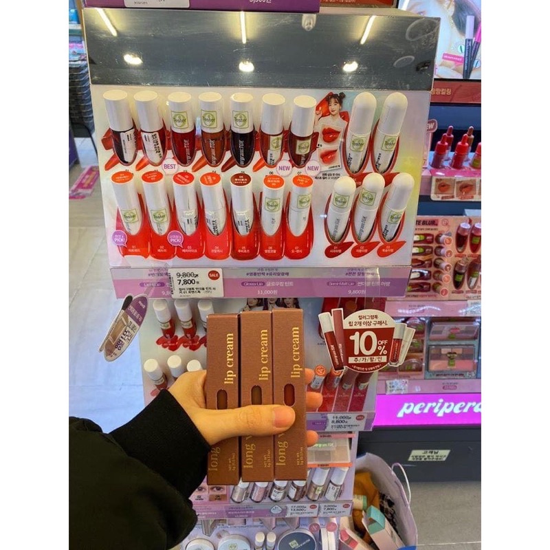 Son kem Gilaa Long wear lip cream