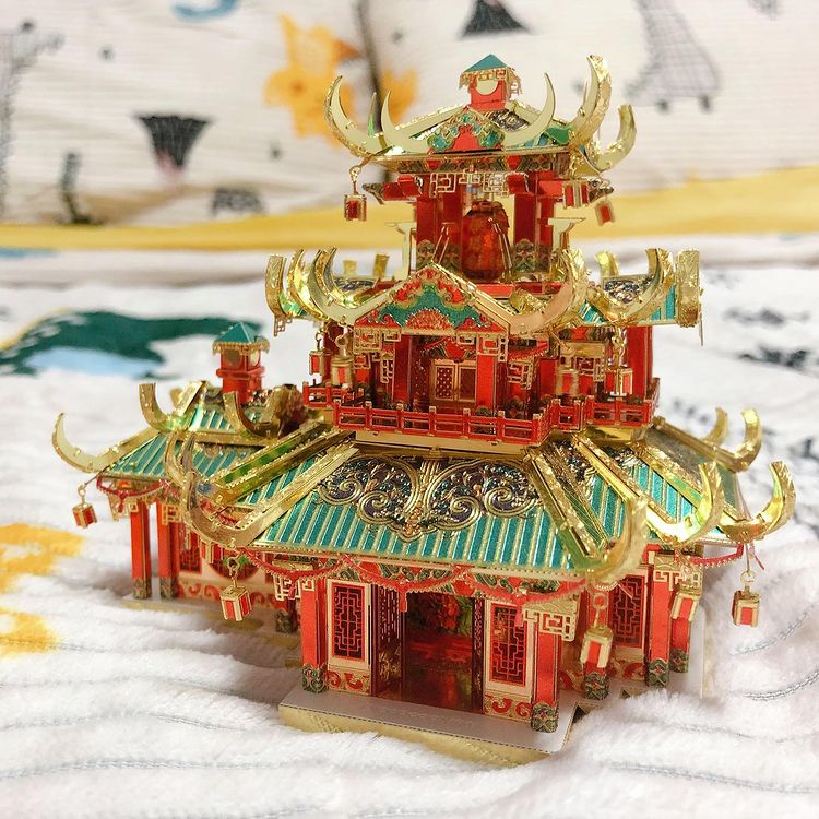 Mô Hình 3D Kim Loại Piececool Tiệm Son Phấn