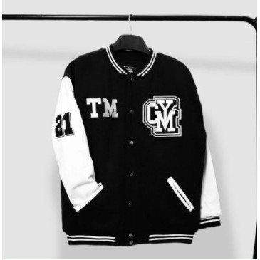 Áo Khoác Dù Bomber 2 Lớp Thêu Logo TM Cá Tính - Shop3nunisex