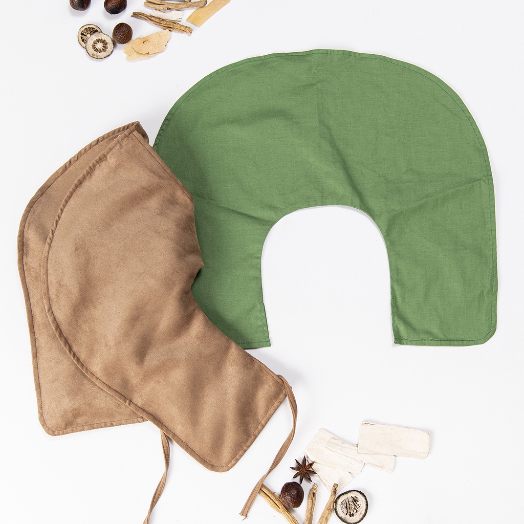 Đai Chườm Nóng Vai Gáy Thảo Dược Bách Tuế, Giảm Đau Mỏi - Làm nóng bằng lò vi sóng