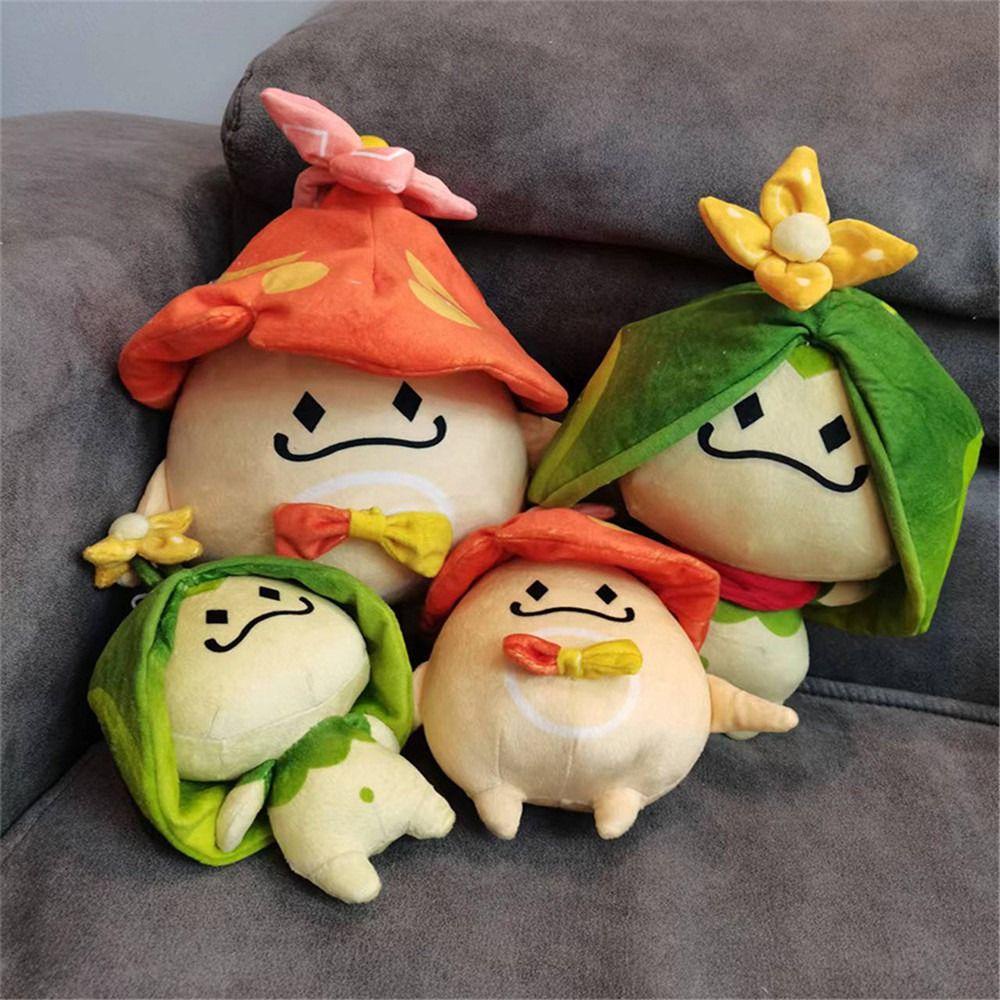 Luol Genshin Va Chạm Đồ Chơi Nhồi Bông Mềm Mại Hình Anime