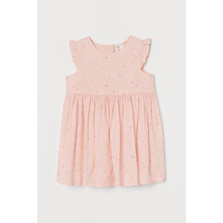 Váy cánh tiên xòe hồng hoa HM H&amp;M_hàng chính hãng authentic
