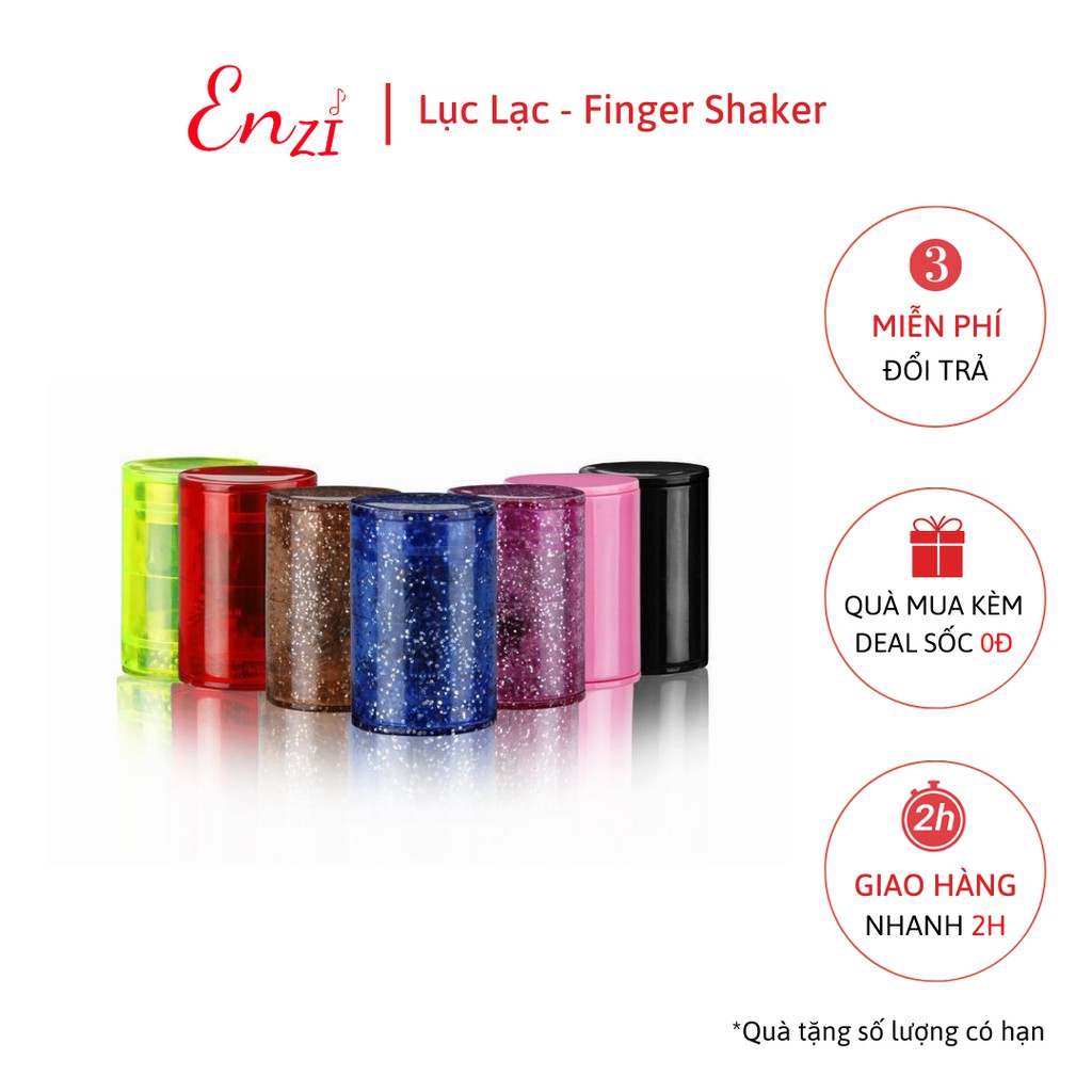 Finger shaker, lục lạc đeo ngón tay chơi đàn ukulele đàn guitar