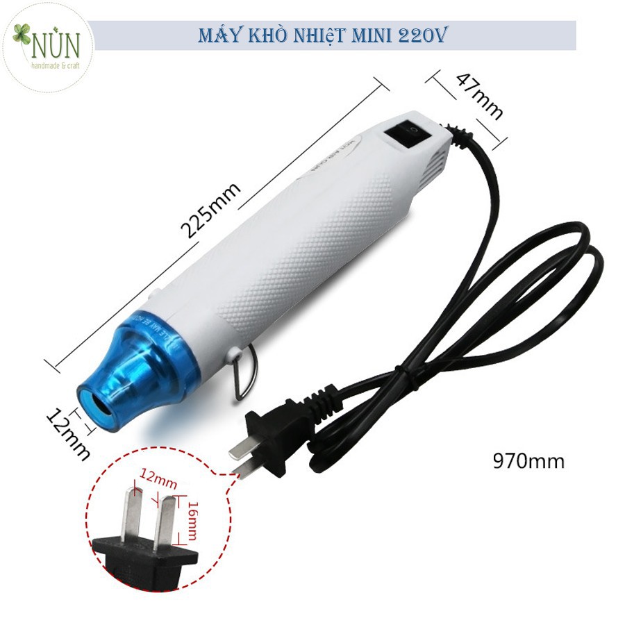 Máy Khò Nhiệt Mini 220v Làm Thủ Công Handmade (Có Bảo Hành)