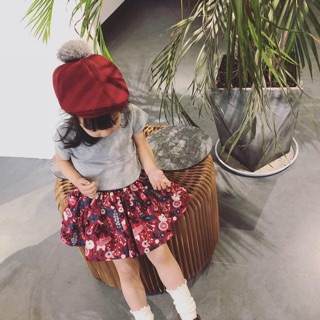 Áo phông trơn cho bé gái
