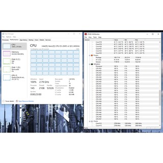 Combo Main dual x79, Xeon 24C/48T, Ram 64G