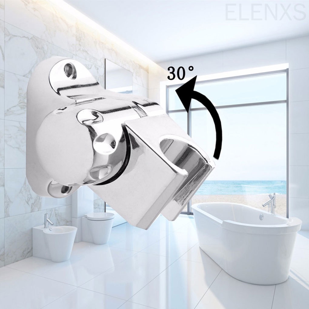 Giá đỡ vòi hoa sen bằng nhựa ABS gắn tường nhà tắm tiện lợi đẹp mắt