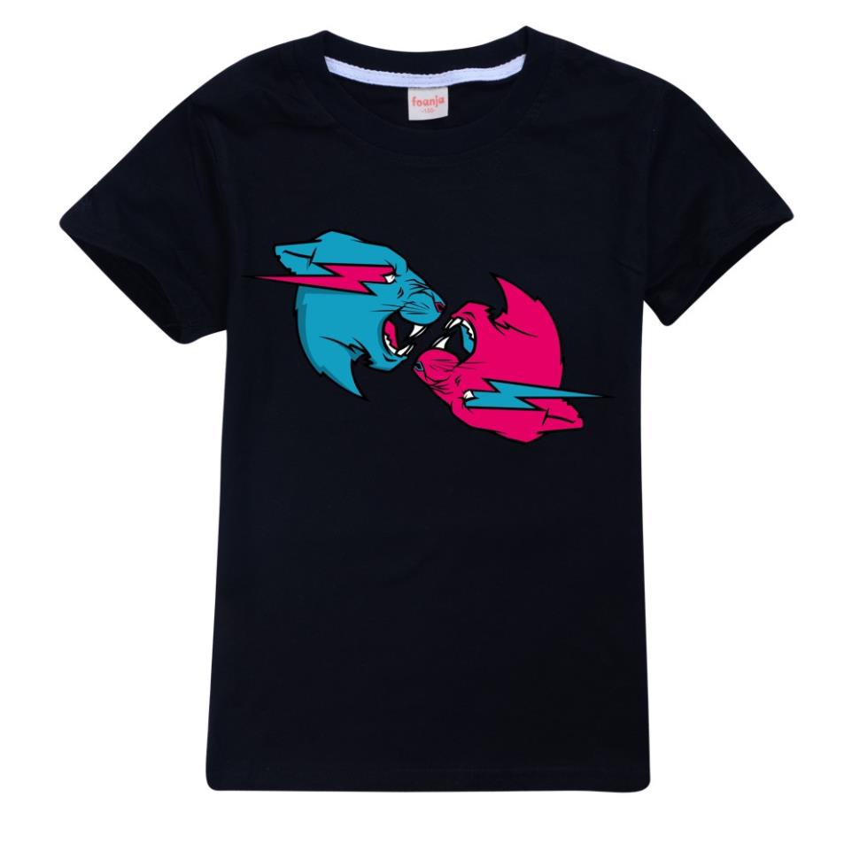 Áo Thun Cotton In Chữ Mr Beast 2021 Thời Trang Mùa Hè Cho Bé shop uy tín