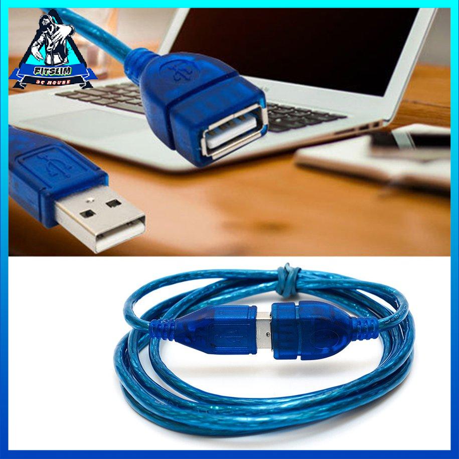 Dây nối dài 1M Cáp mở rộng truyền dữ liệu USB 2.0 Nam sang Nữ siêu dài [8/15]