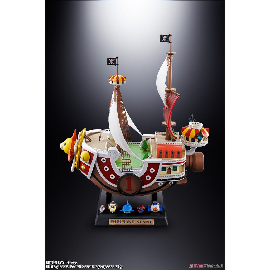 MÔ HÌNH BANDAI SOUL OF CHOGOKIN soc THOUSAND SUNNY