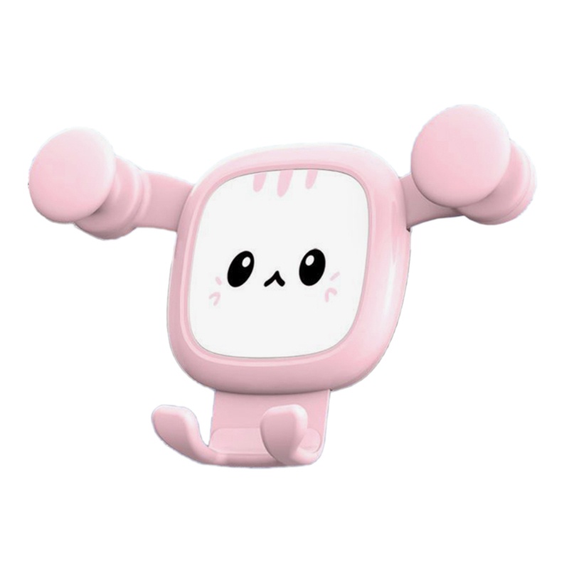 Aoto Giá Đỡ Điện Thoại Phong Cách Động Vật Hoạt Hình Rảnh Tay Không Trượt Hoặc Rơi Trong Xe