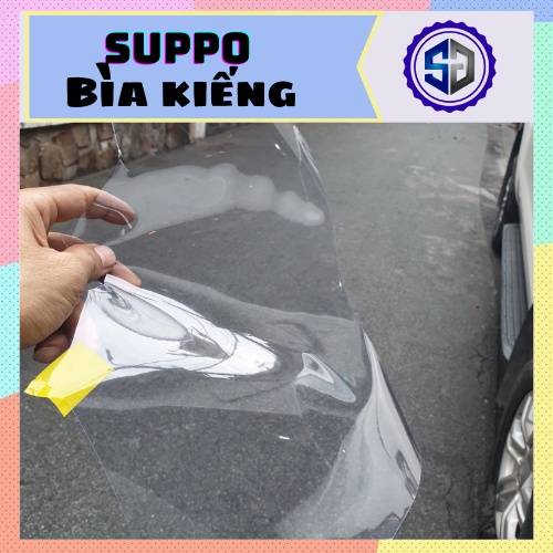 Bìa kiếng A4 2MM suppo 2zem dùng bao tập sách hồ sơ, đóng tài liệu