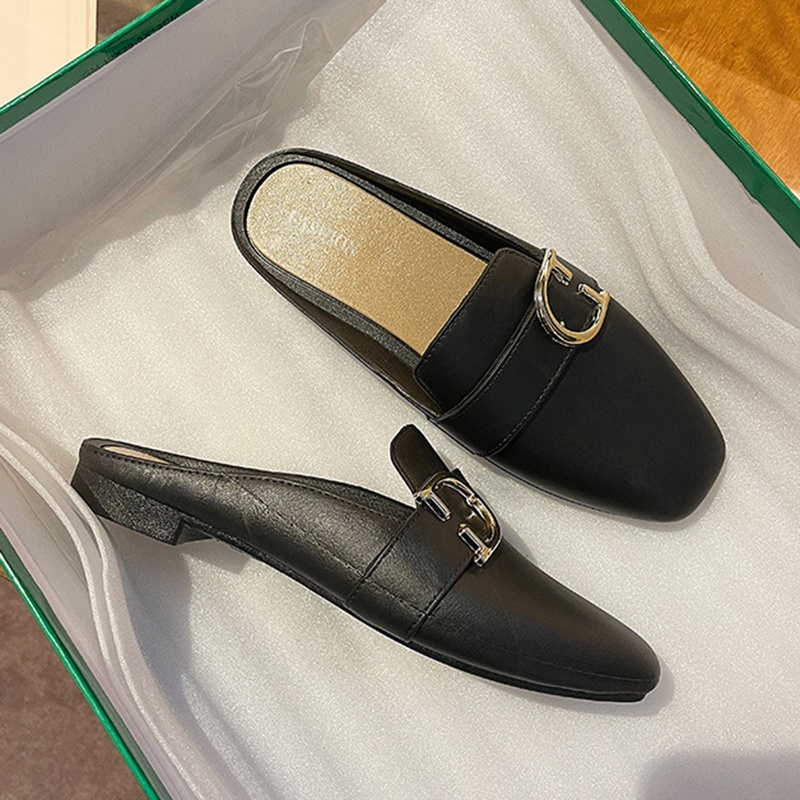 Dép sandal IELGY đế bằng khoét sâu thời trang cho nữ