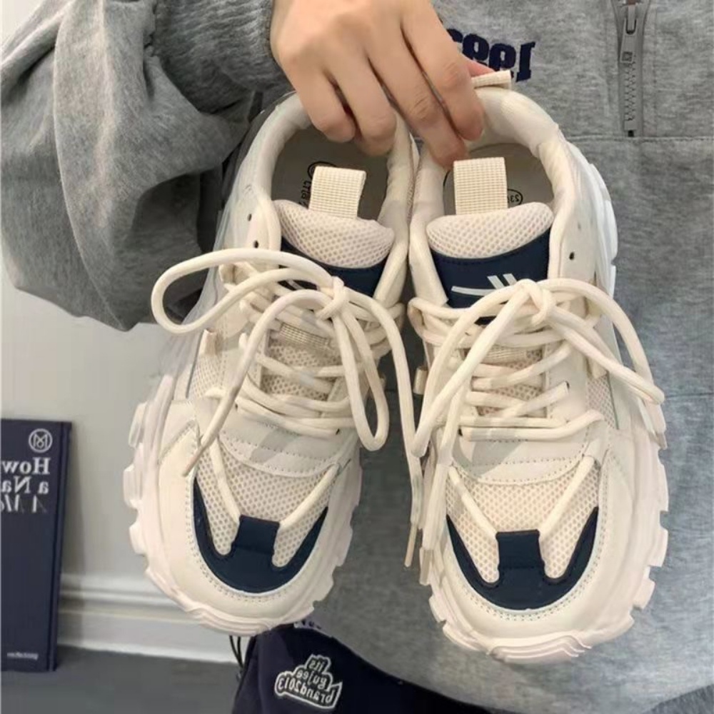 Giày MWC 0722 - Giày Thể Thao Nữ Đế Cao, Sneaker Da Siêu Êm Chân Đế Độn 4CM Hot Trend