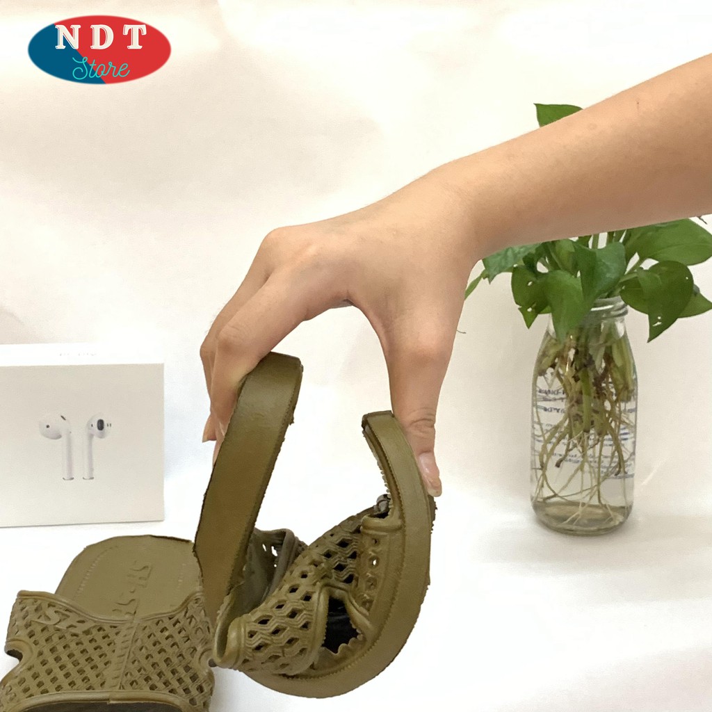 Dép tổ ong Dép đi trong nhà Màu Vàng Nam Nữ đi trong nhà văn phòng siêu bền