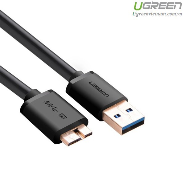 Cáp USB 3.0 cho ổ cứng di động HDD 2,5 ing dài 0,5m Ugreen 10840