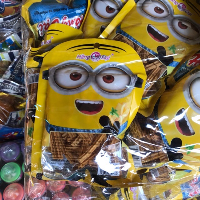 Sỉ bịch 30 gói bim snack Minion giòn ngon MỚI